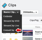 Creando un EmbedClip