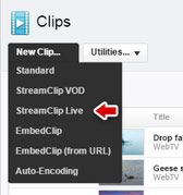 Creating StreamClip Live