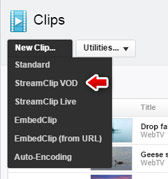 Creating a StreamClip VOD