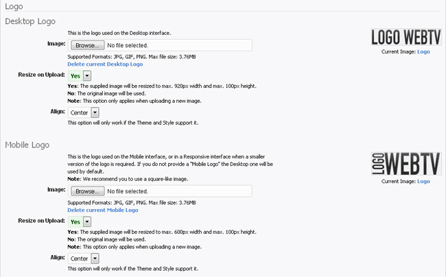 WebTV Logo options