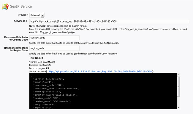 Sitelocking: Iframe Embed Settings