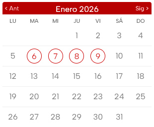 Plantilla Calendario